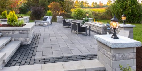 Paver Patio , Outdoor patio