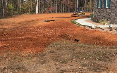 Yard Leveling Grading