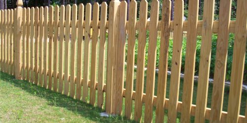 New Vinyl Privacy Fence