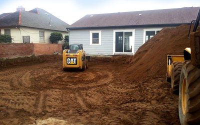 Yard Leveling Grading
